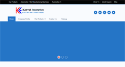 Desktop Screenshot of kanwalenterprises.com